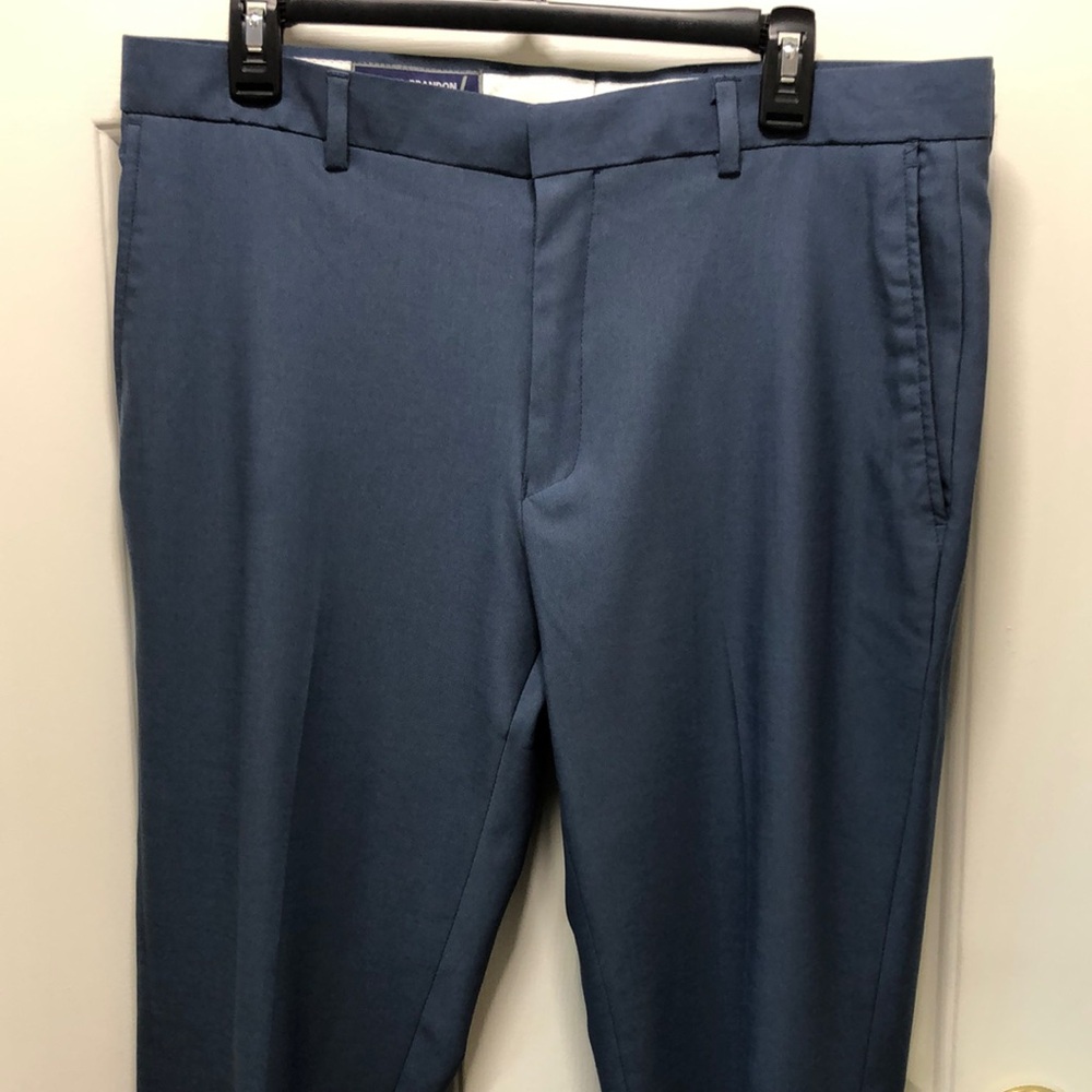 MICHAEL BRANDON , Men’s Dress pants , slim fit :  34 x 30   color :medium blue